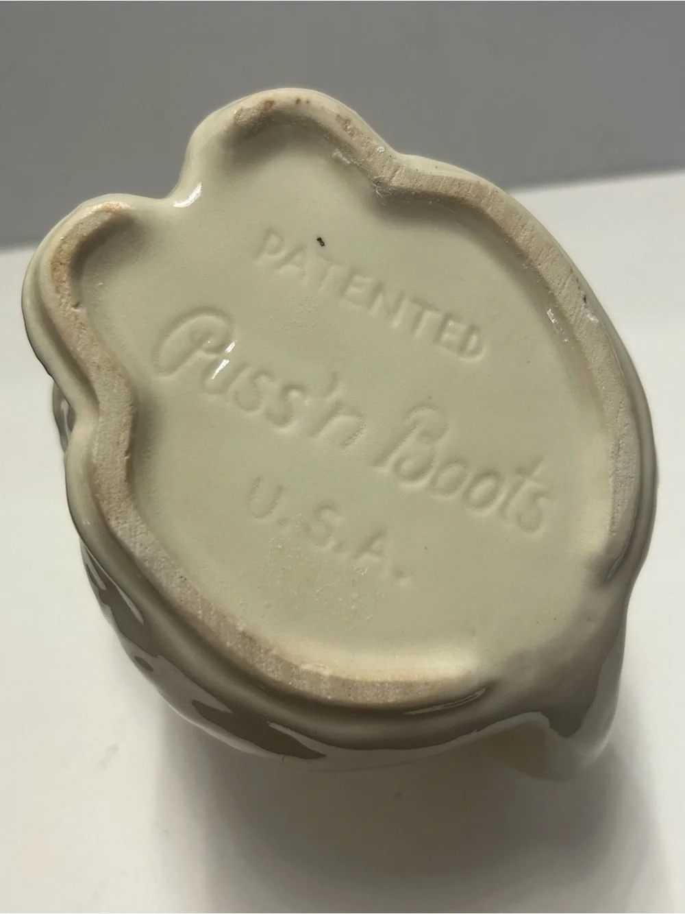 Vintage Creamer Ceramic Cat Puss’n Boots USA Shawnee Pottery